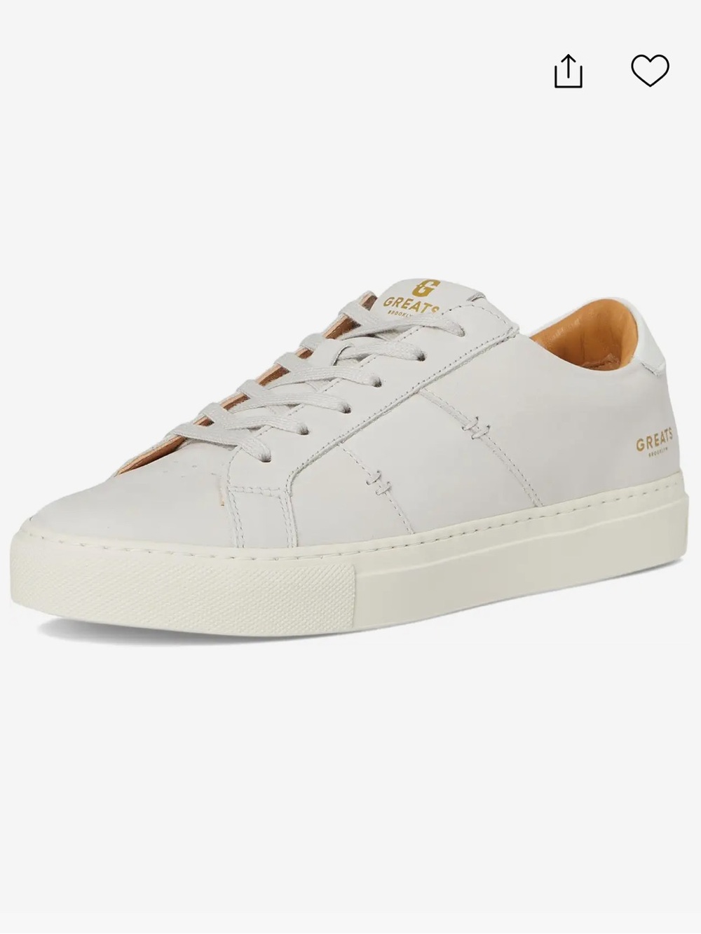 GREATS Women’s Royale 2.0 Blanco Sneaker - New in Box